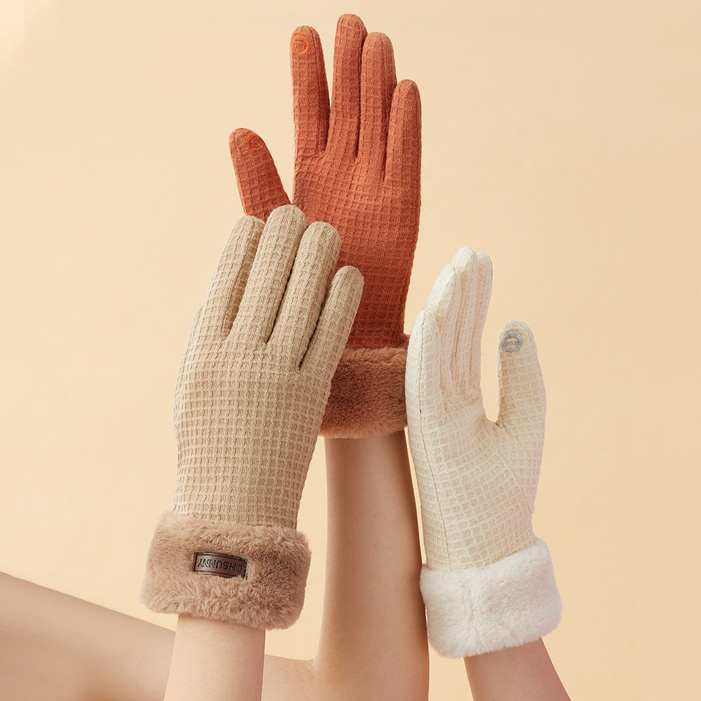 Winter Warm Touchscreen Gloves Windproof for Women