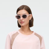 Retro Polarized Sunglasses UV400 Trendy Cat Eye Sun Glasses