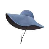 Women's Reversible Bucket Hat Wide Brim Sun Protection Cap UPF 50+
