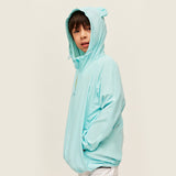 Kid's Sun Protection Hoodie Jackets with Pockets UPF 50+ for Aged 4-10 Boys Girls