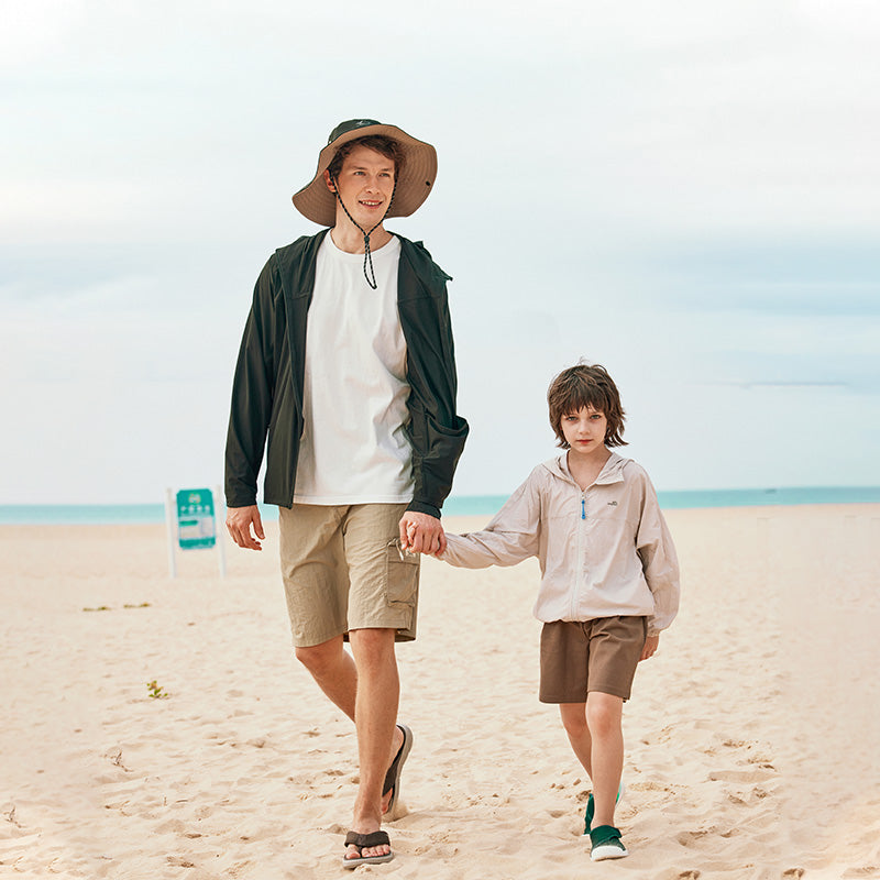 Kid's Sun Protection Hoodie Jackets UPF 50+ for Aged 4-10 Boys Girls