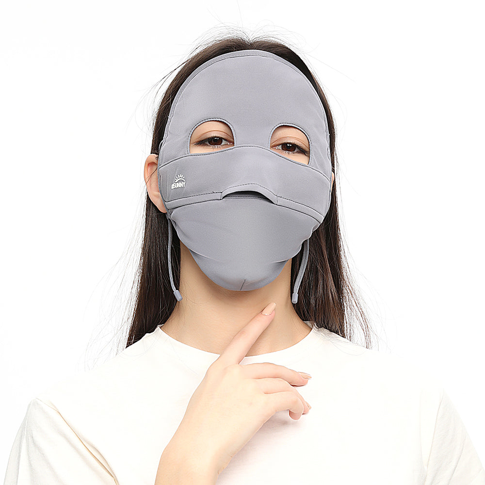 US Stock Sun Protection Full Face Mask UPF 50+ Face Cover