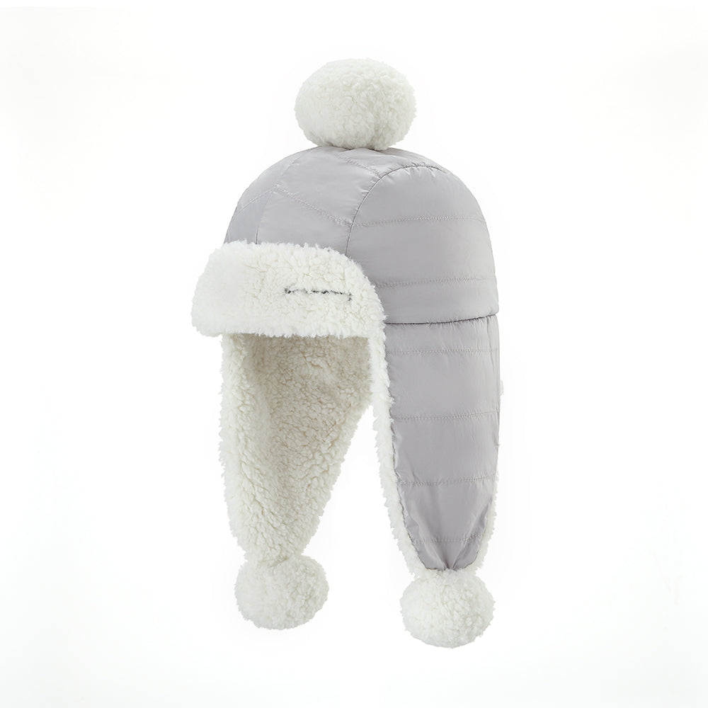 US Stock Plush Bomber Hats with Earflaps Full Hood Ushanka Russian Hat