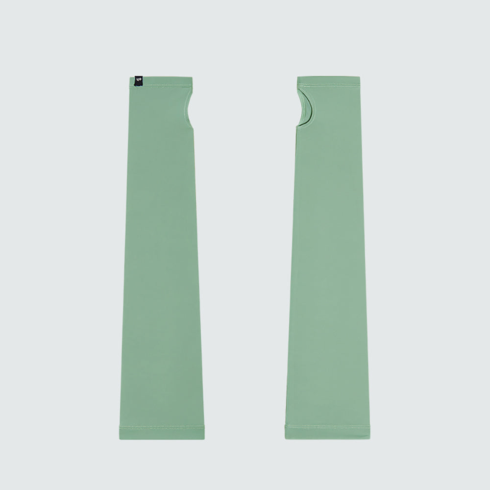 Unisex Sun Protection Arm Sleeves with Half Finger Mittens UPF 50+ Quick Dry Cooling Gloves