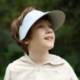 Kid's Sun Visor Hat Dual-Sided Sun Protection UPF50+ Adjustable Cap