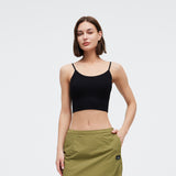 Women's Crop Top Seamless Underwear Tank Sports Camisole UPF 50+