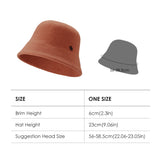 OHSUNNY Classic Wool Bucket Hats Warm Artist Fisherman Cap
