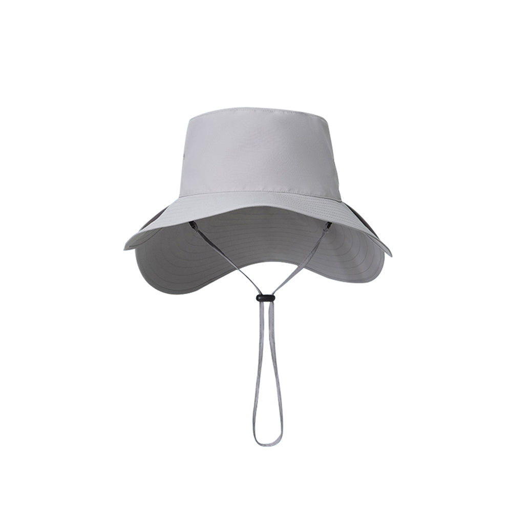 US Stock Unisex Wide Brim Bucket Hat with Neck Flap UPF 50+ UV Protection
