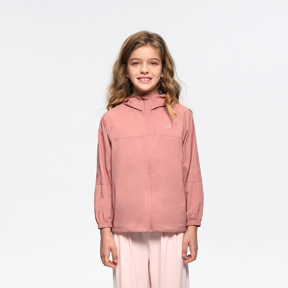 Kid's Sun Protection Hoodie Jackets UPF 50+ for Aged 4-10 Boys Girls