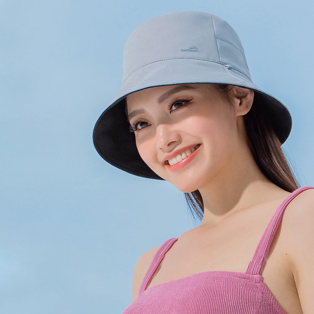 Women's Dual-Sided Bucket Hat UPF 50+ Packable Travel Sun Hat