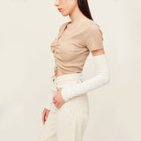 Unisex Sun Protection Arm Sleeves UPF 50+ Quick Dry Cooling Arm Covers