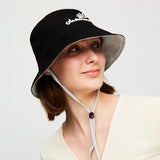 Women's Dual-Sided Bucket Hat UPF 50+ Packable Travel Sun Hat