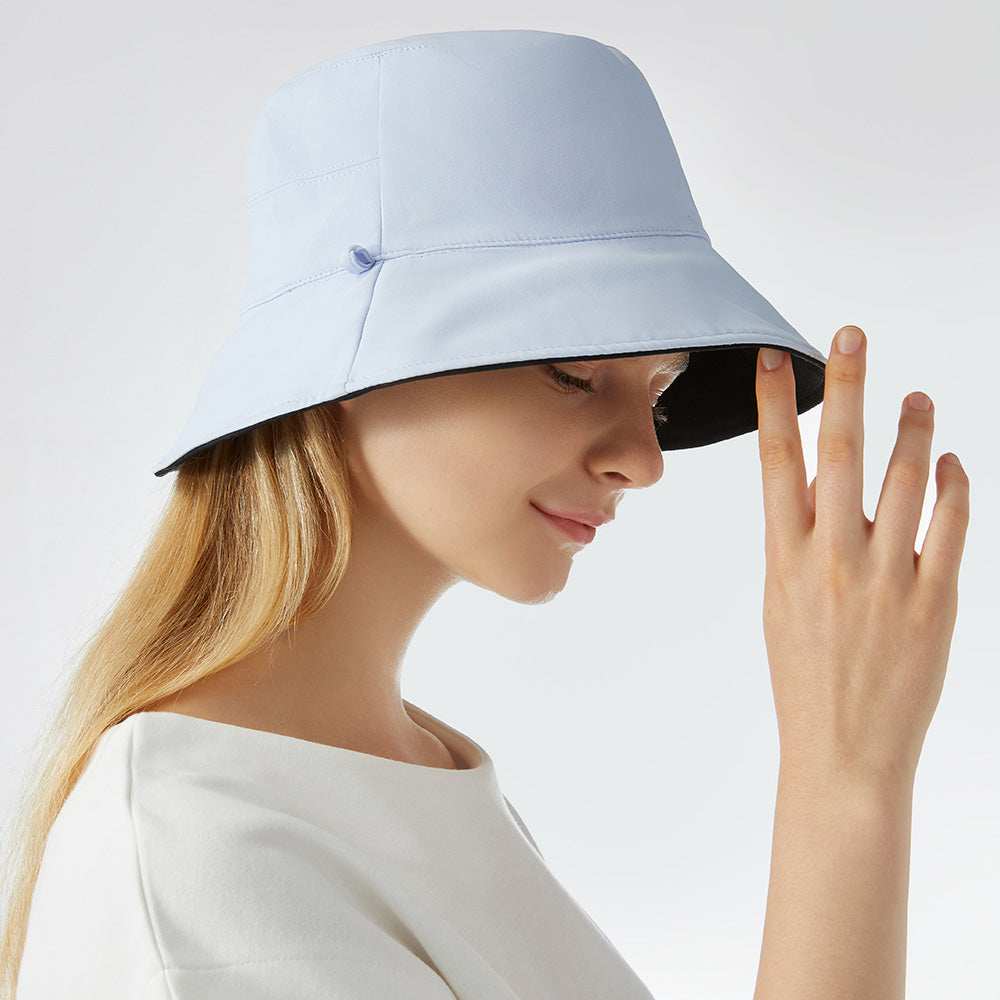 Women's Dual-Sided Bucket Hat UPF 50+ Packable Travel Sun Hat