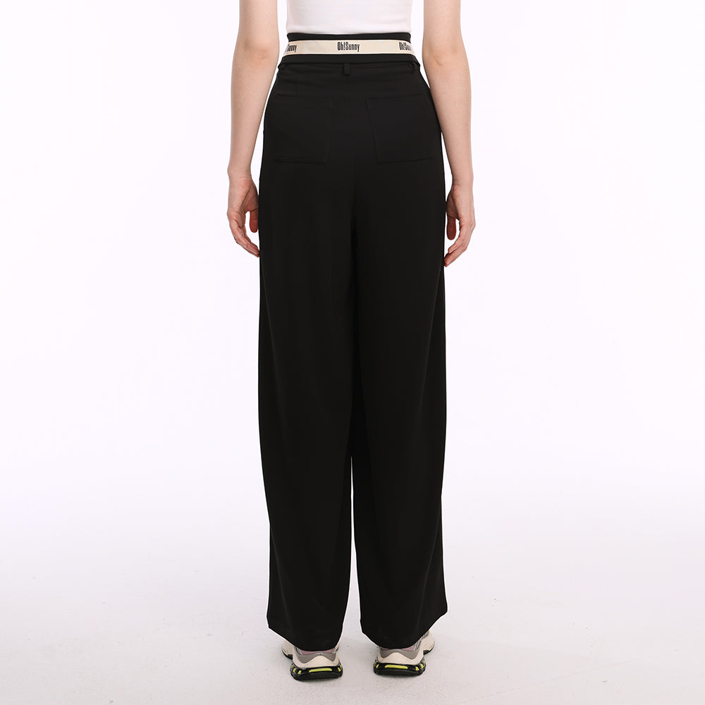 Women's Wide Leg Loose Pants Oversize Street Wears UPF50+