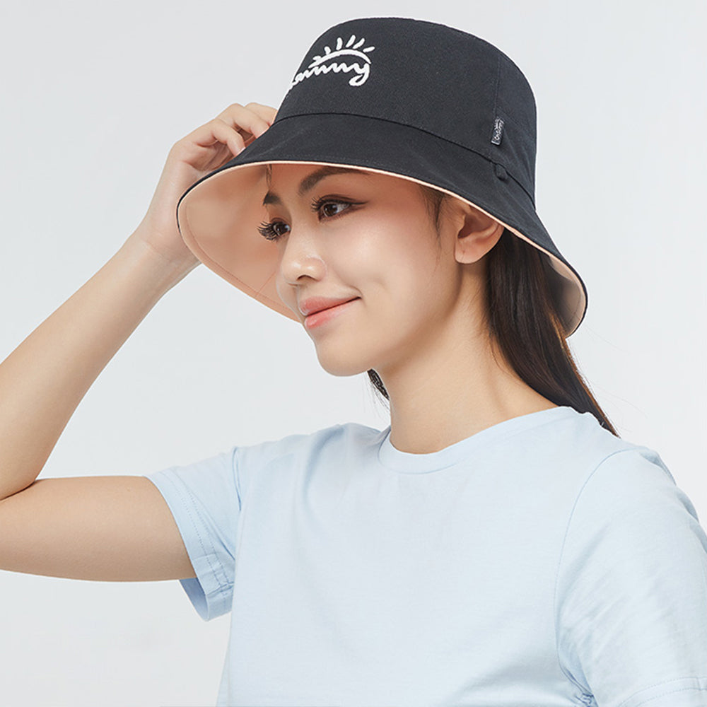 Women's Dual-Sided Bucket Hat UPF 50+ Packable Travel Sun Hat