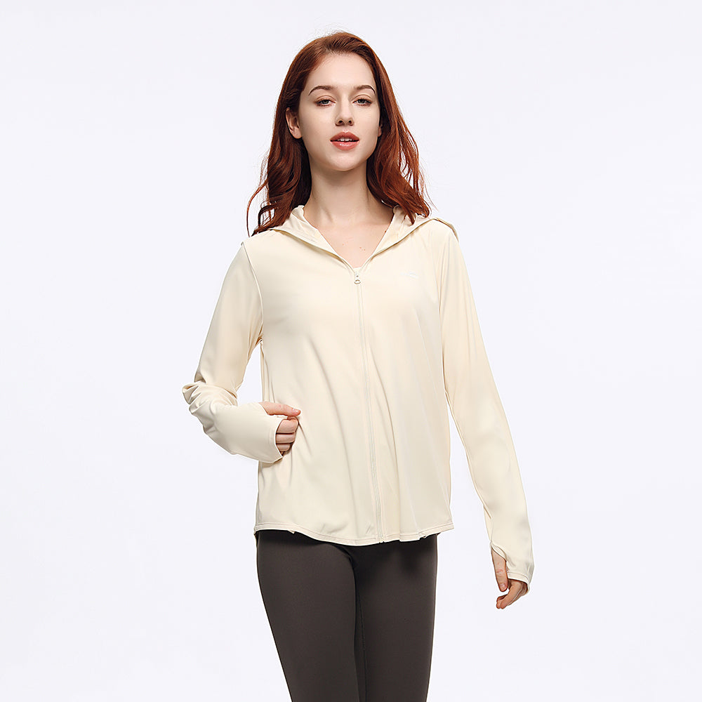 Women's Sun Protection Hoodie Jacket UPF50+ Long Sleeve Cloak Coats Tops