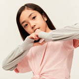 Kid's Loose Arm Sleeves with Thumb Hole Sun Protection UPF50+ Athletic Arm Covers