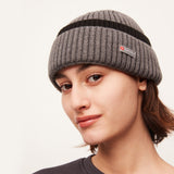 US Stock Women's Winter Contract Color Heated Knit Hat