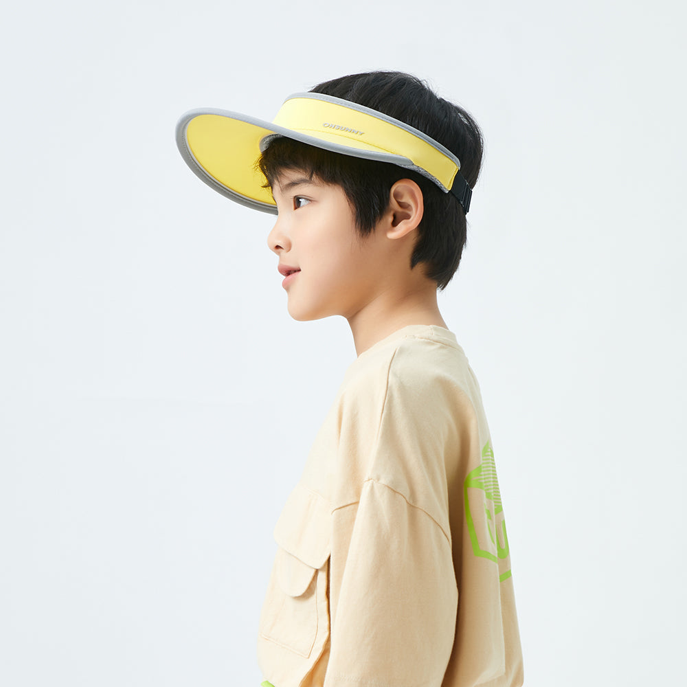US Stock Kid’s Visor Hat UPF 50+ Wide Brim Sun Protection Caps