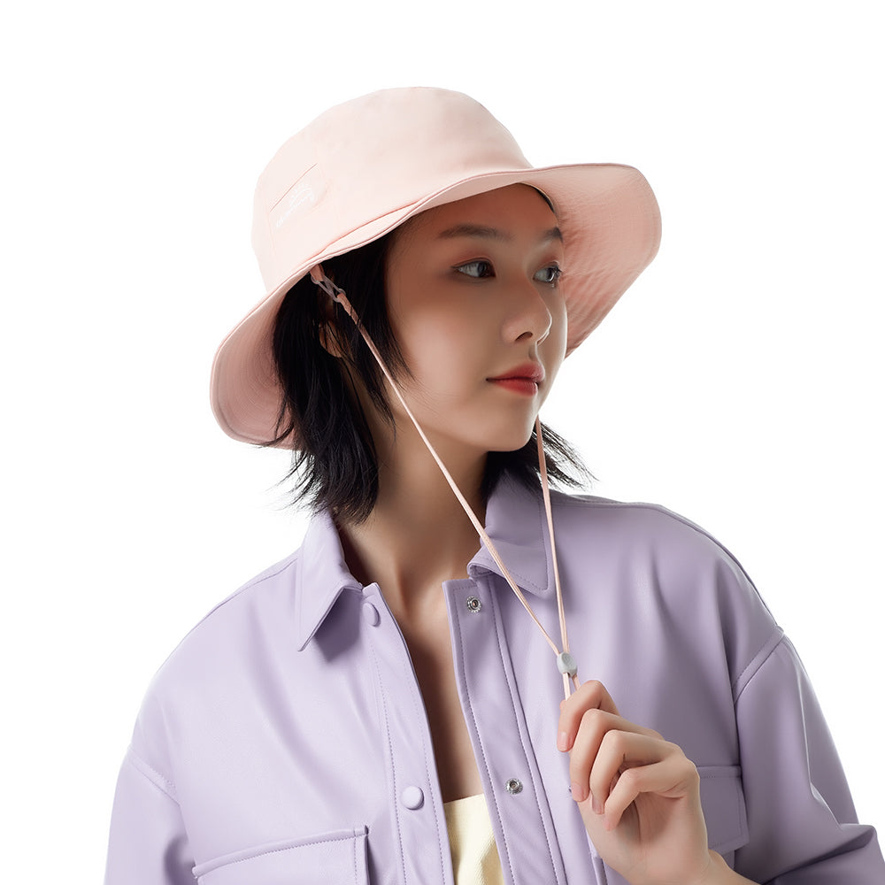 US Stock Women's Wide Brim Fisherman Bucket Hat UPF 50+ UV Protection