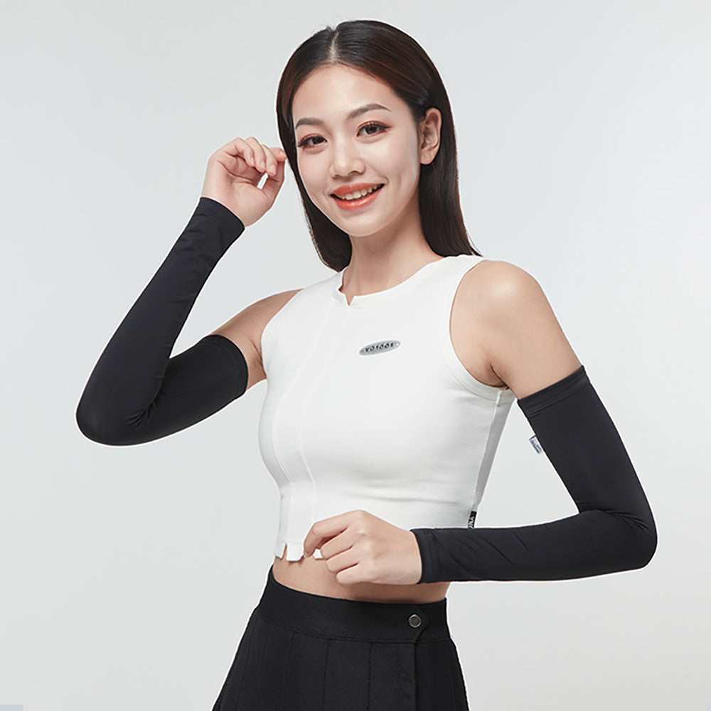US Stock Sun Protection Sleeves Summer Anti-UV Arm Guards Sleeves UPF 50+