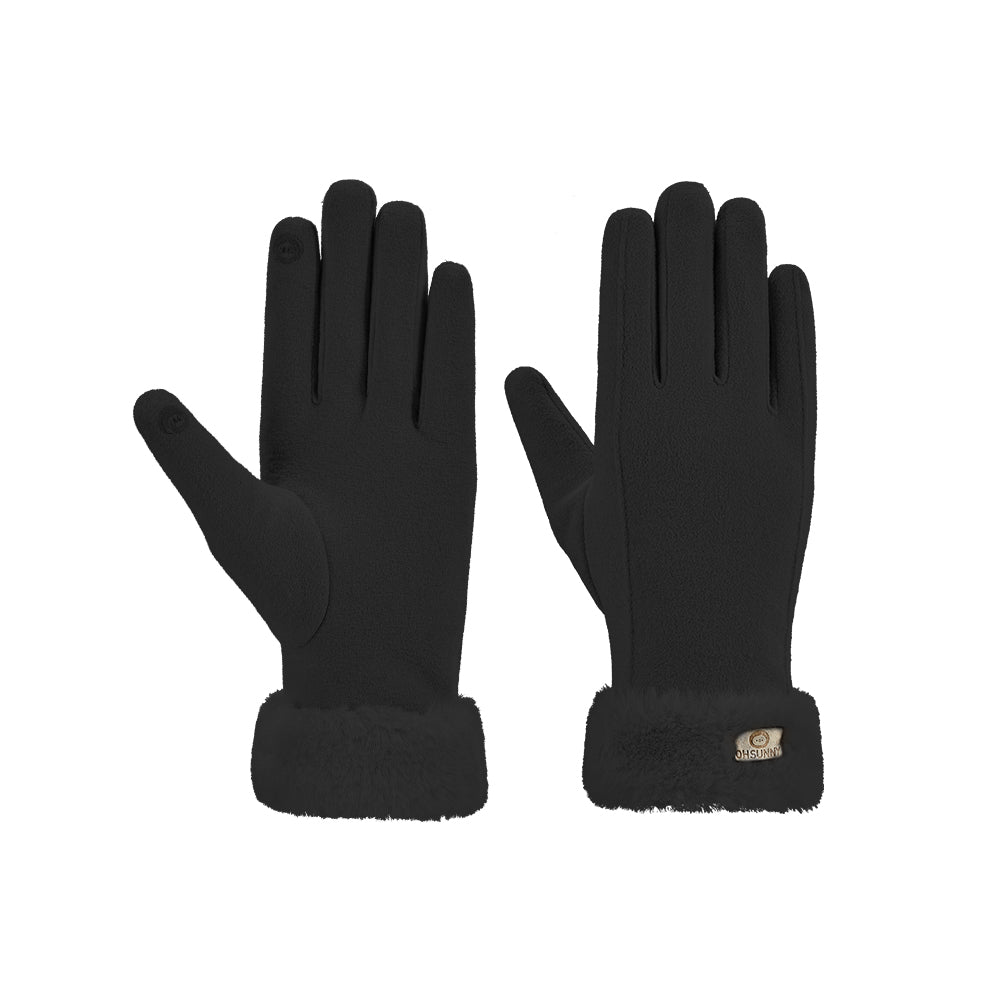 US Stock Women's Warm Gloves Touchscreen Anti-Slip Gloves