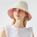 Women's Dual-Sided Bucket Hat UPF 50+ Packable Travel Sun Hat