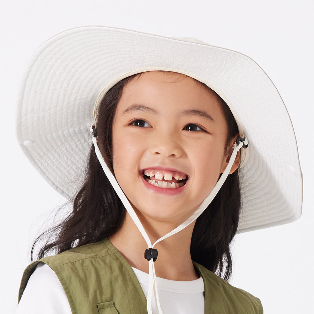 Kid's Wide Brim Fishing Hat UPF 50+ Sun Protection Caps