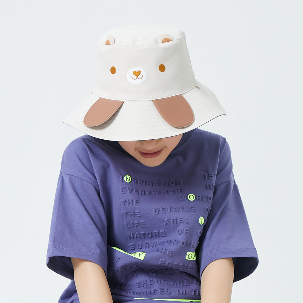 Kid's UV Protection Bucket Hat UPF 50+ Wide Brim Sun Caps for Boys Girls
