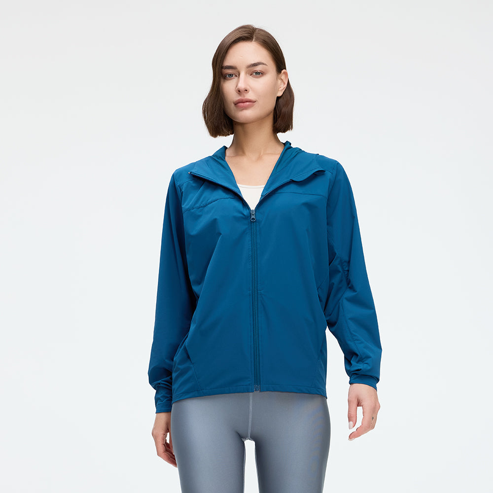 Unisex Waterproof Jackets Sun Protection UPF50+ Lightweight Hooded