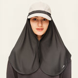 Unisex Hat Drape UPF 50+ Sun Protection Neck Flap Face Cover Adjustable Size