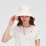 US Stock Women's Bucket Hat Wide Brim Sun Protection UPF50+ Waterproof Reversible Cap