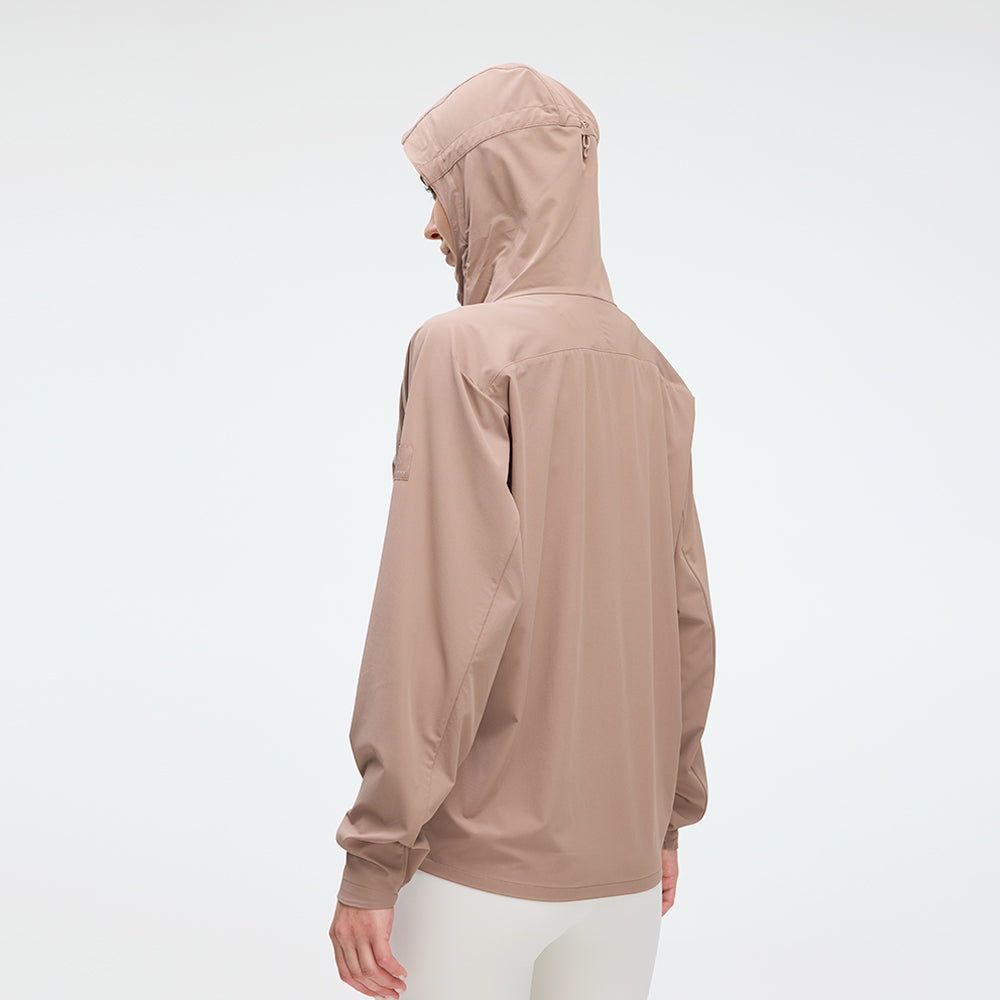 Unisex Waterproof Jackets Sun Protection UPF50+ Lightweight Hooded