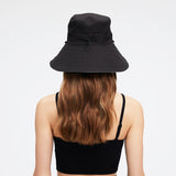 US Stock Women's Bucket Hat Wide Brim Sun Protection UPF50+ Waterproof Reversible Cap