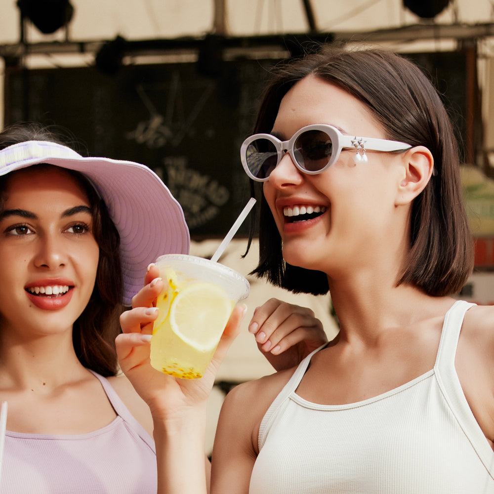 Polarized Sunglasses UV400 Sun Glasses with Detachable Pendant