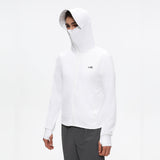 Men's Sun Protective Jacket UP50+ with Large Brim & Face Cover  Quick-Dry