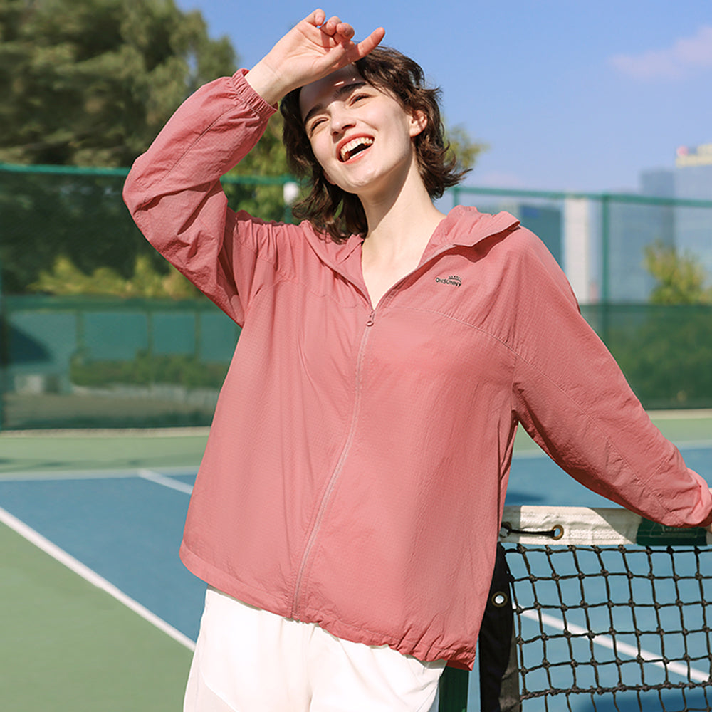 US Stock Sun Protection Hoodie Long Sleeve Unisex Outdoor Jacket UPF50+