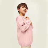 Kid's Sun Protection Jackets with Pockets UPF 50+ Hoodie for Aged 4-10 Boys Girls