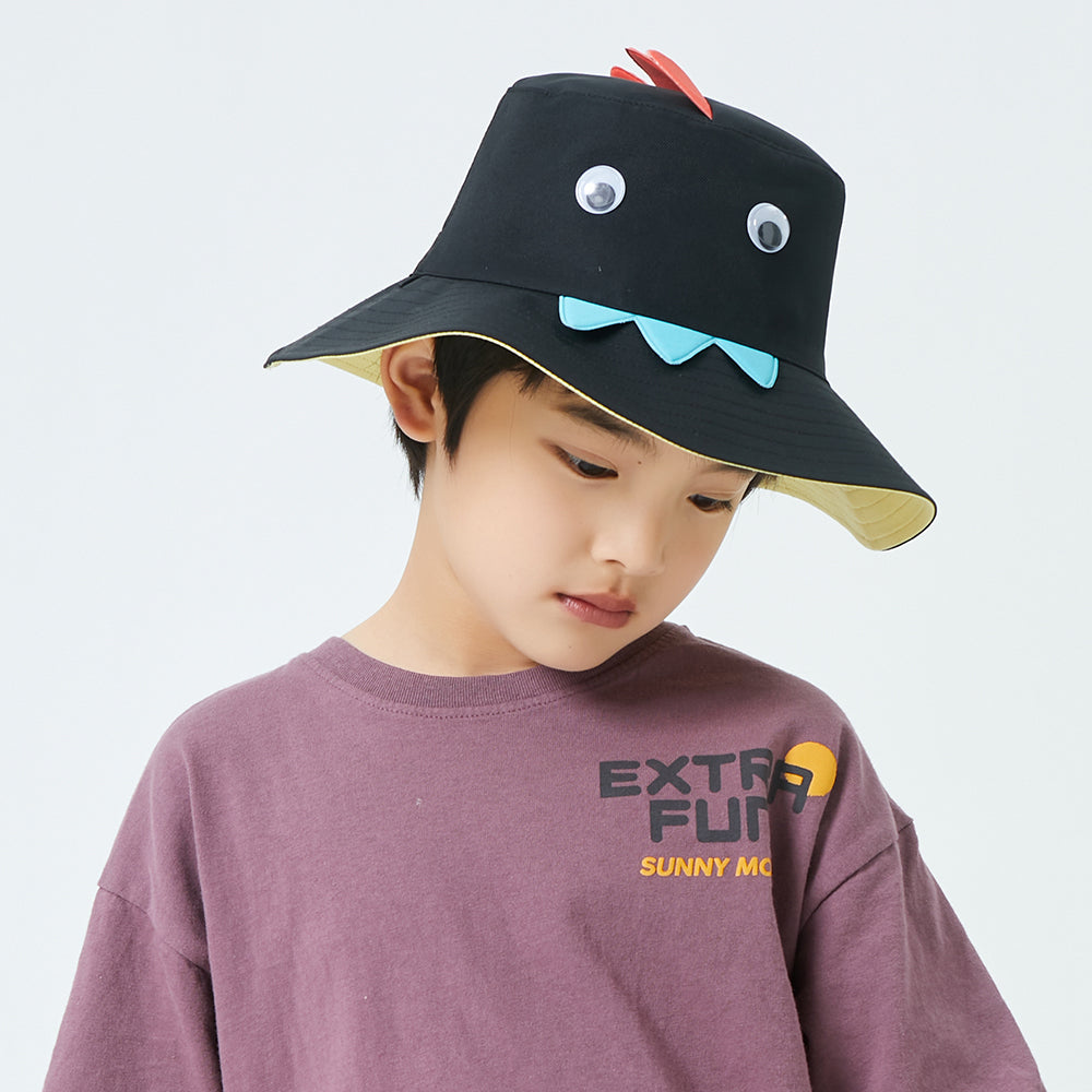 Kid's UV Protection Bucket Hat UPF 50+ Wide Brim Sun Caps for Boys Girls