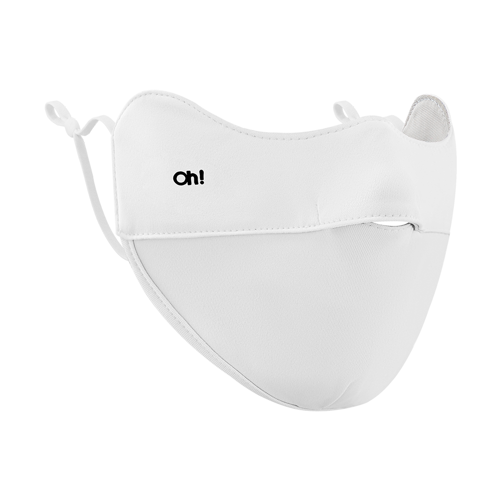 Breathable Kid's Sunscreen Mask UPF 50+ Washable Reusable Anti-UV Face Covering