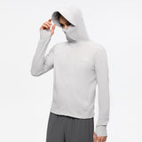 Men's Sun Protective Jacket UP50+ with Large Brim & Face Cover  Quick-Dry