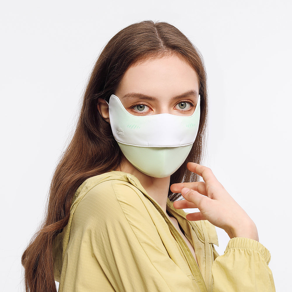 US Stock Sunscreen Face Mask UPF50+ Breathable Anti-UV Cover