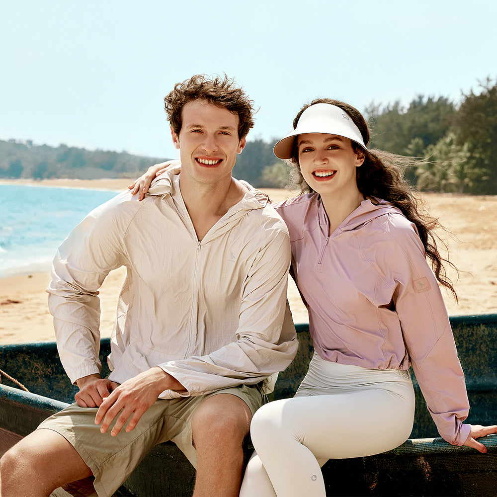 Women's Quick Dry Cropped Hoodie Sun Protection Jacket UPF50+