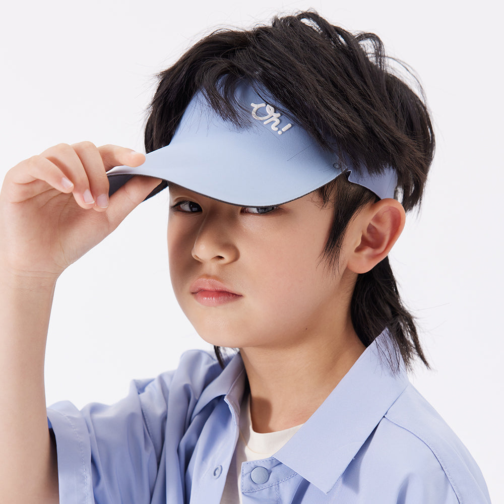 Kid's Visor Athletic Sun Hat for Boys Girls Adjustable Tennis Sport Visors