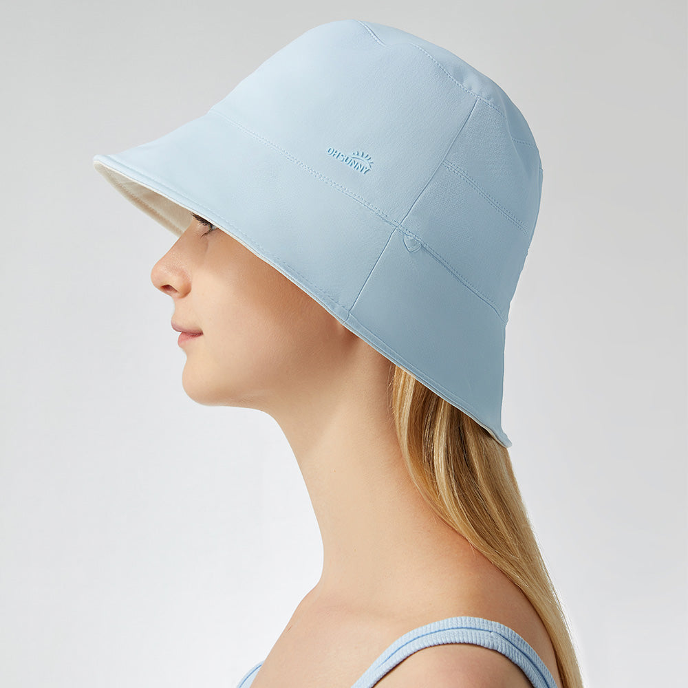 Women's Dual-Sided Bucket Hat UPF 50+ Packable Travel Sun Hat