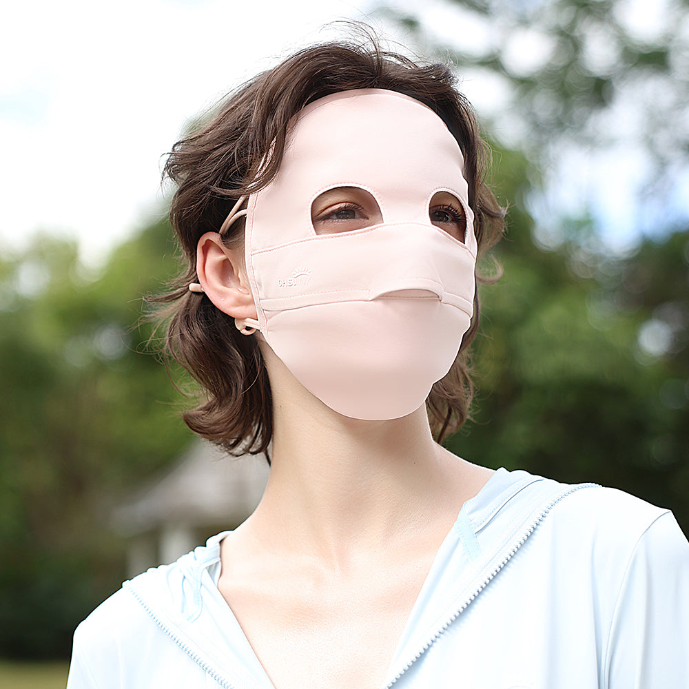 US Stock Sun Protection Full Face Mask UPF 50+ Face Cover