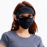 US Stock Sun Protection Full Face Mask with Cap Brim UPF 50+ Riding Cover