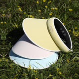 Women's Wide Brim Sun Visor Hat Empty Top Sun Cap UPF50+