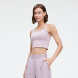 Women's Camisole Crop Top UPF50+ Anti-Chlorine Fabric Tank