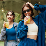 Retro Polarized Sunglasses UV400 Trendy Cat Eye Sun Glasses